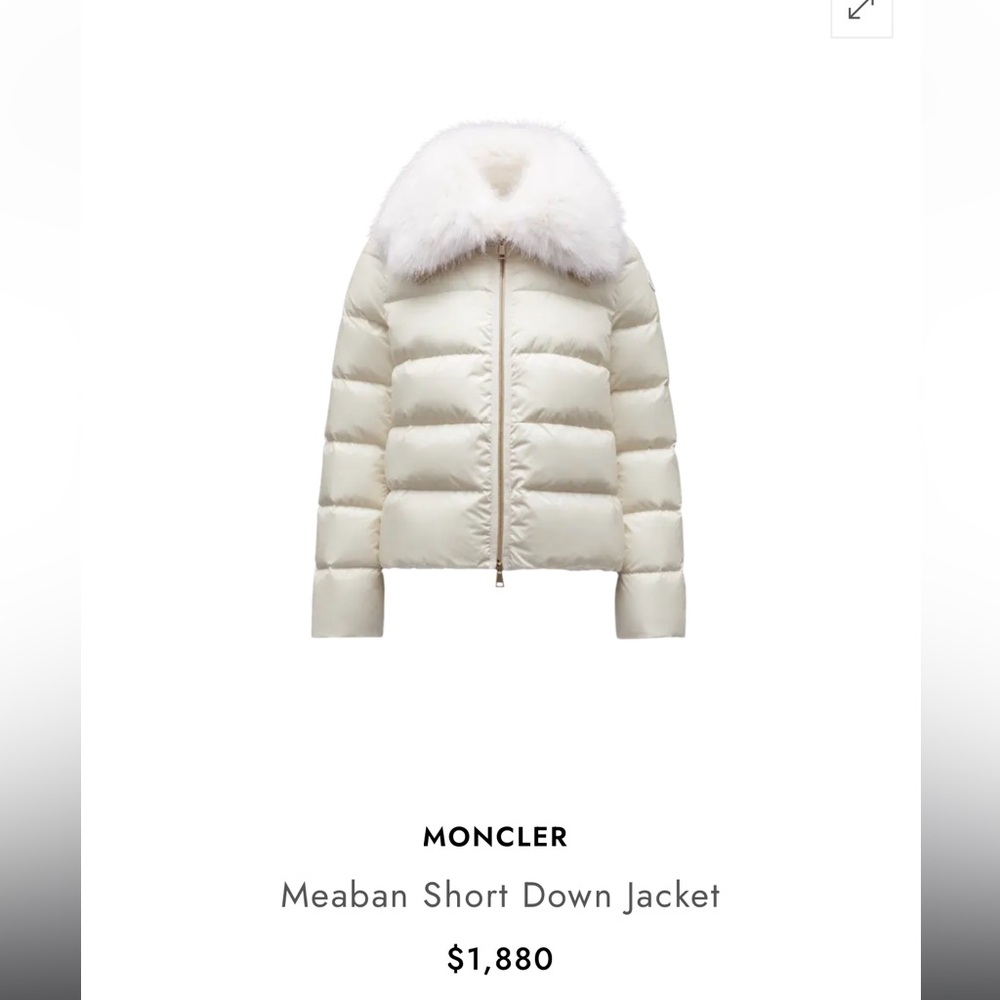 Moncler Meaban Short Down Jacket - image 3